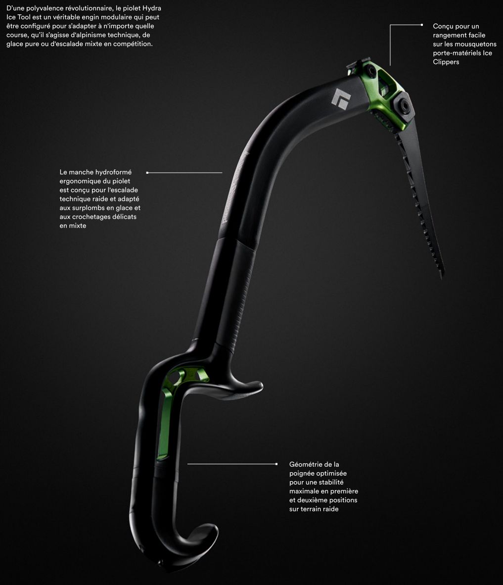 Hydra Ice Tool Black Diamond Ice Axeの特性